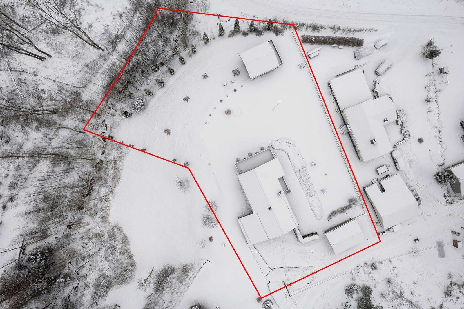 Ca skissert tomtegrense. Avvik kan forekomme Galleribilde