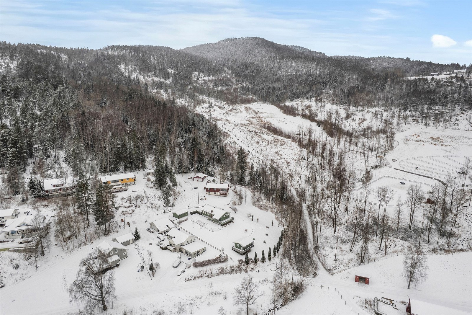 Dronebilde Galleribilde