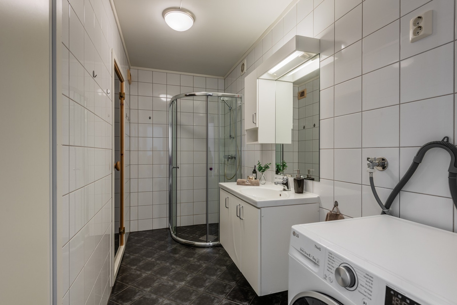 Bad med badstue Galleribilde