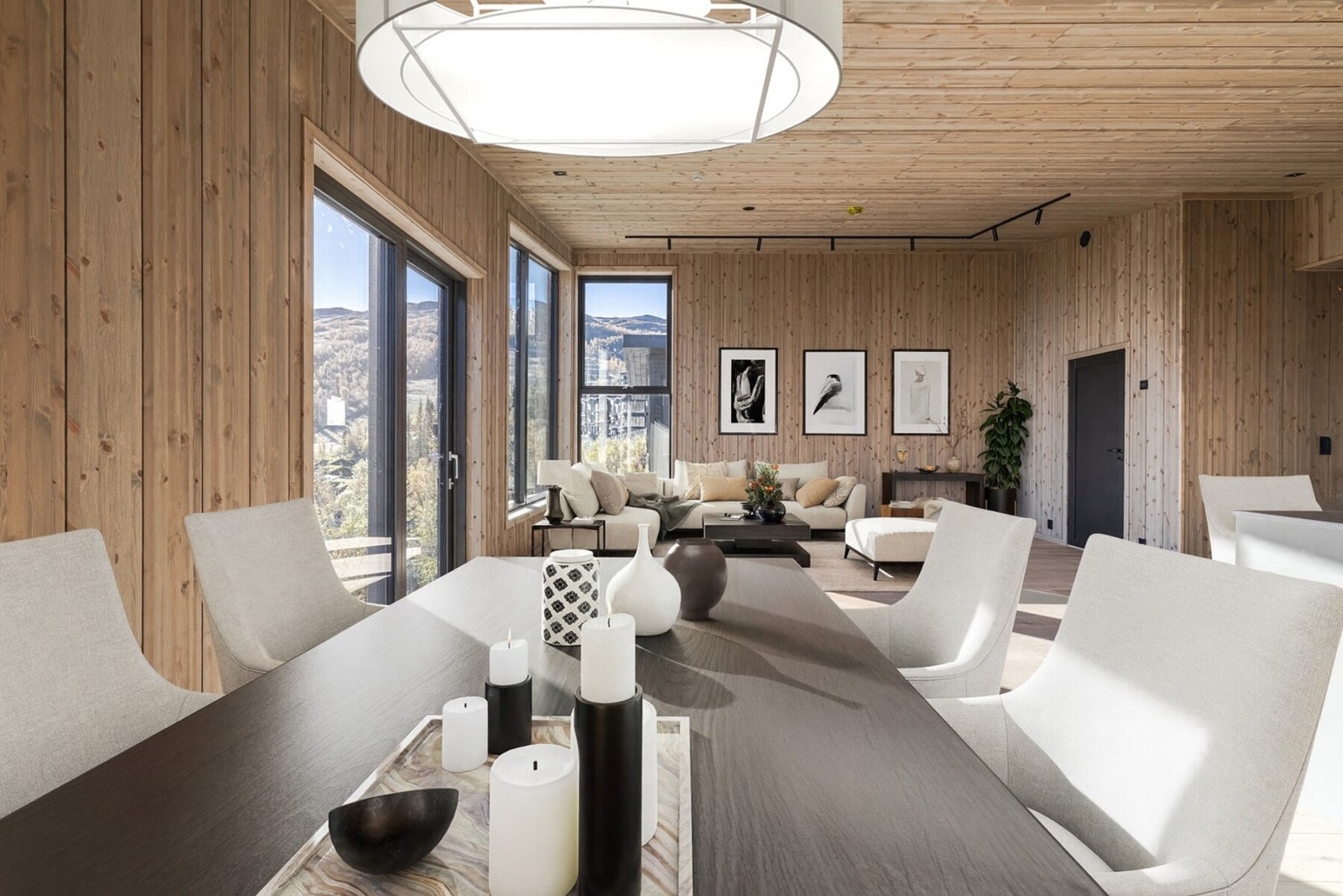 Foto fra byggetinn 1 (faktiske forhold, løsning, areal og utsikt vil avvike noe mellom ulike trinn og chaleter) Galleribilde