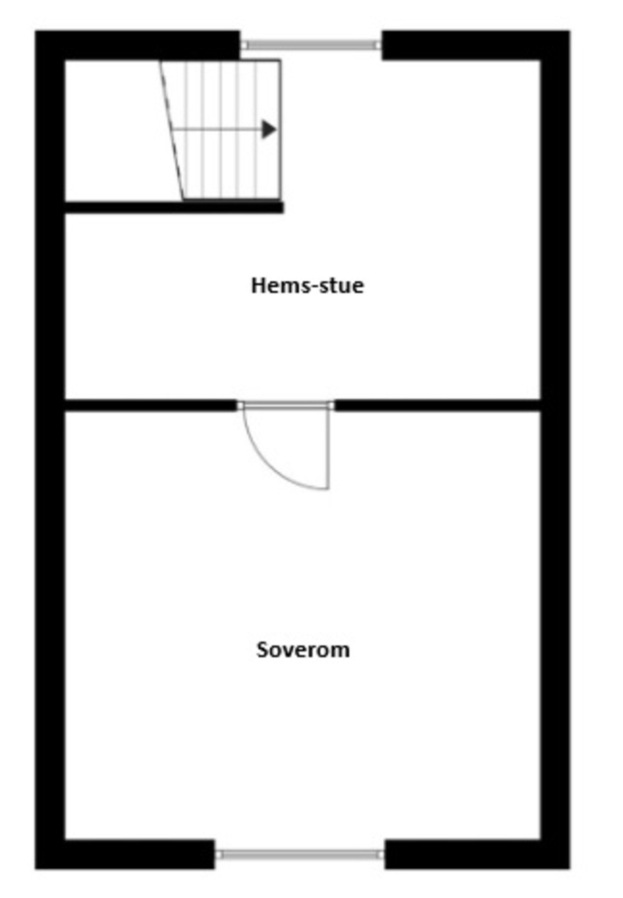 Plantegning 2.etg Galleribilde