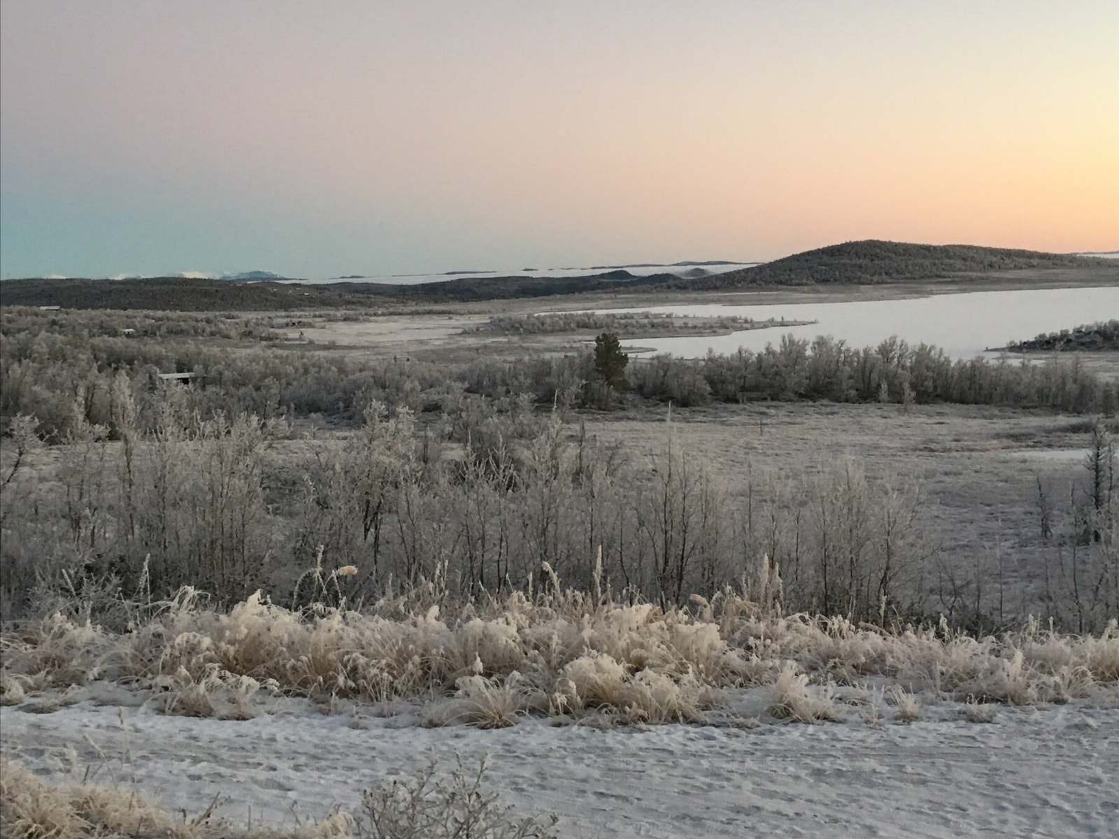 Utsikt sent på høsten Galleribilde