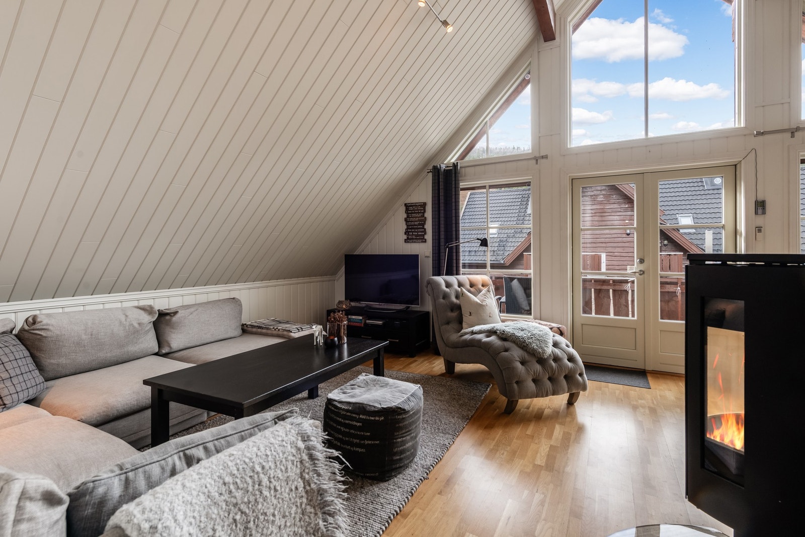 Utgang til terrasse Galleribilde