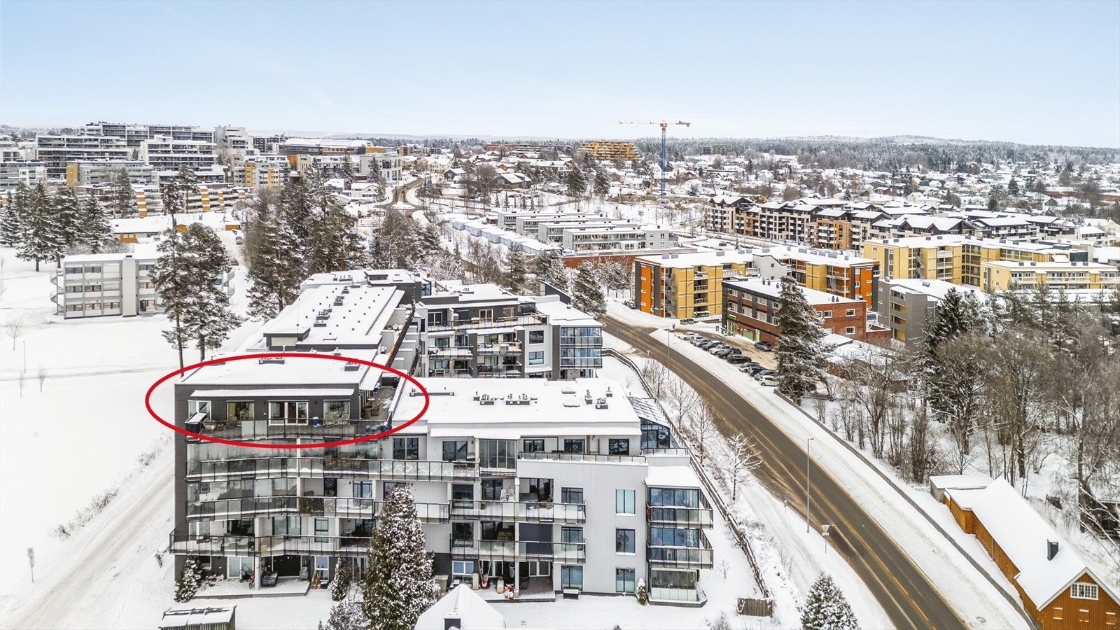 Fra leiligheten har du gangavstand til alt av fasiliteter Jessheim kan tilby. Galleribilde