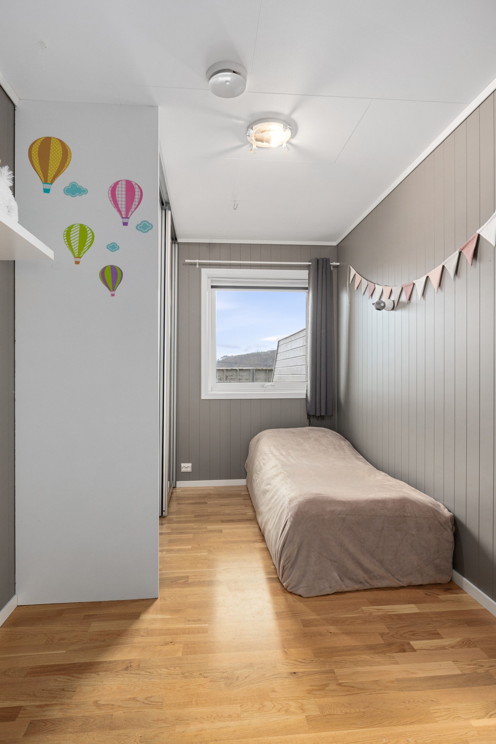 Det andre soverommet er et typisk barnerom. Galleribilde