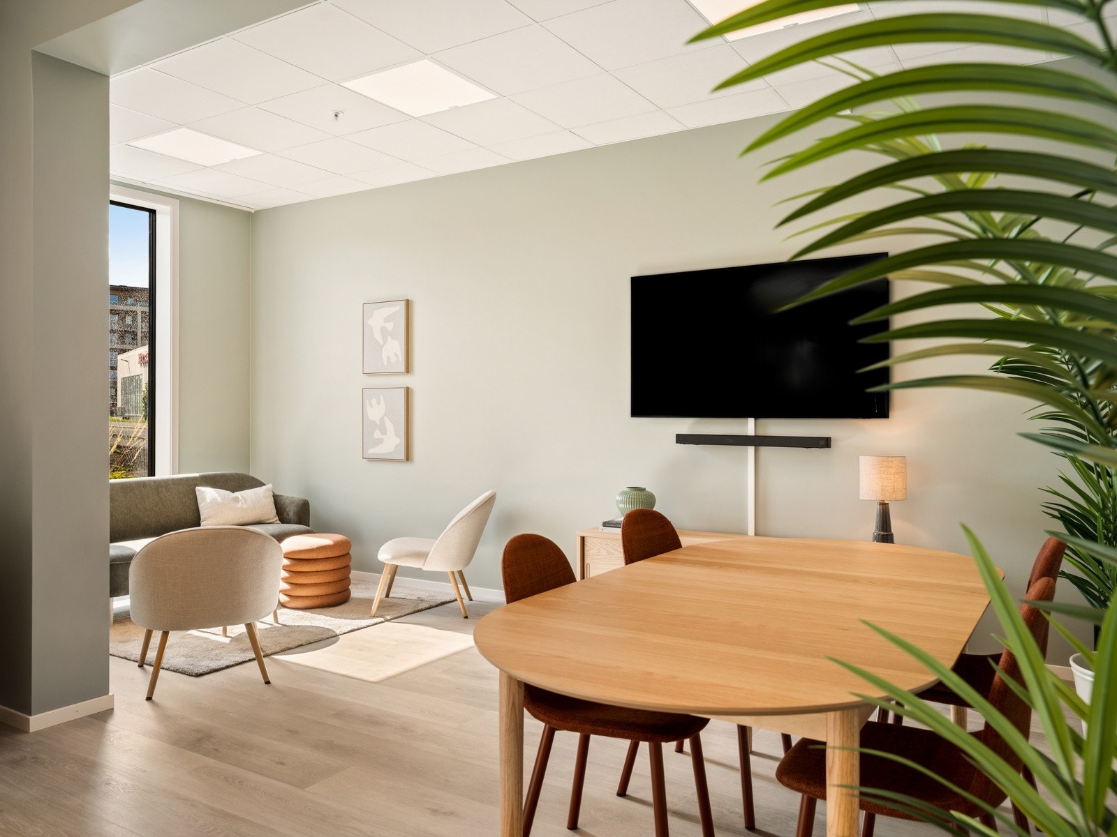 Fellesstuen. Galleribilde