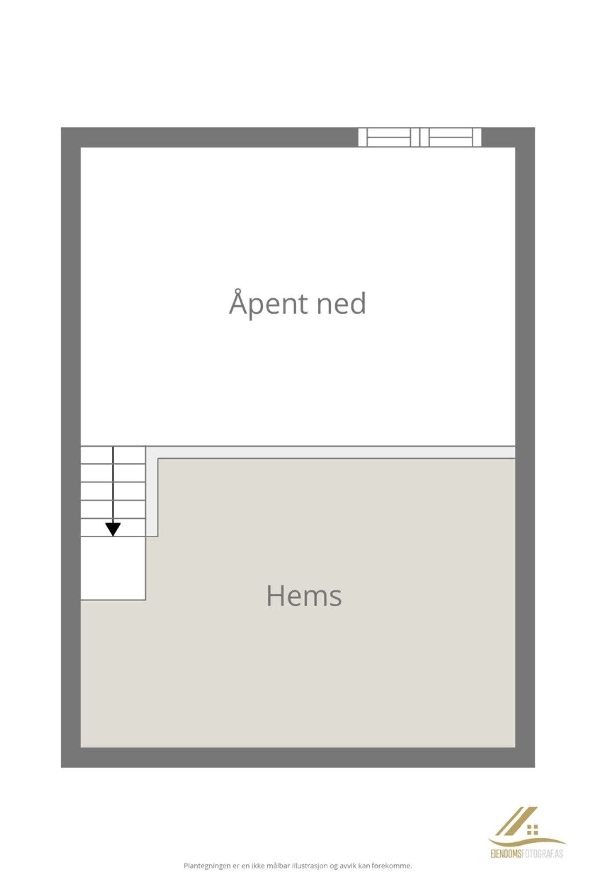 Planskisse hems Galleribilde