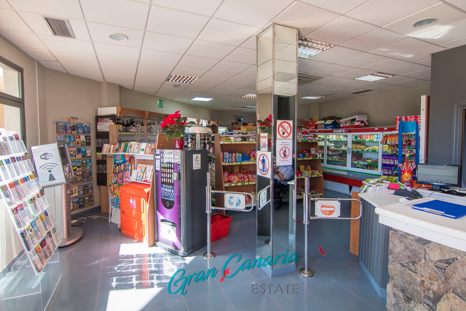 Kolonialvareforretning i anlegget Galleribilde