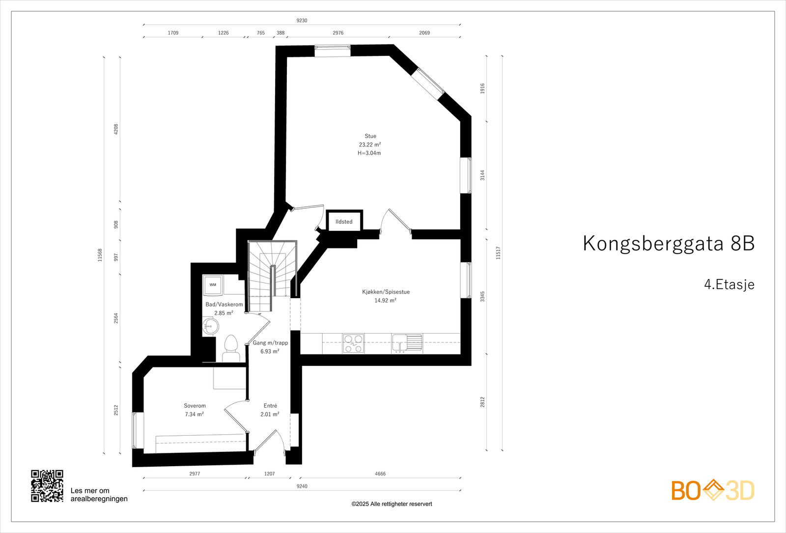 - Plantegning 4. etasje - Galleribilde