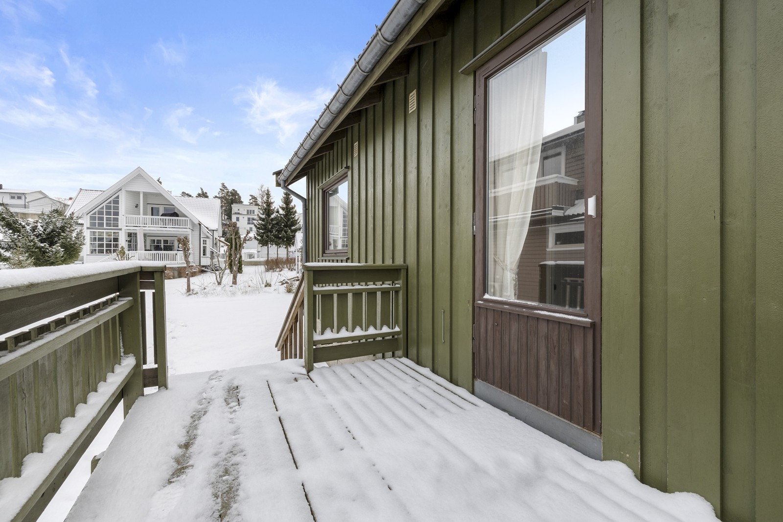 Verandaen med tilgang fra kjøkken. Galleribilde