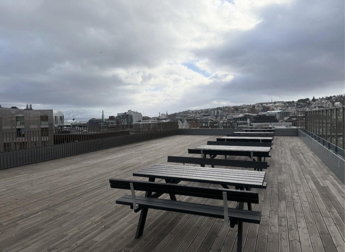 Takterasse Galleribilde