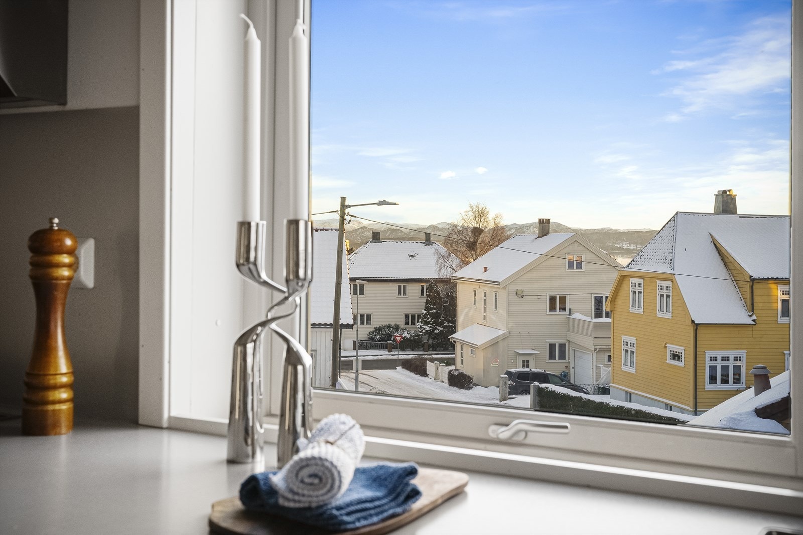 Utsikt fra kjøkkenet Galleribilde