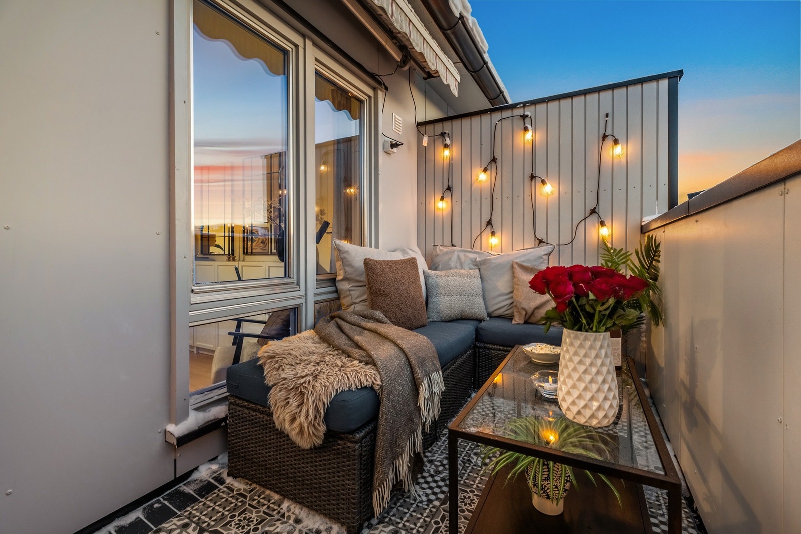 Her er det plass for møblering i flere soner Galleribilde