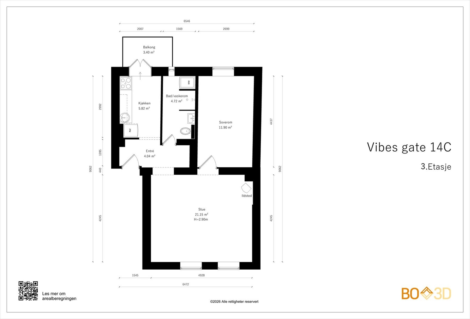 Dagens planløsning. Galleribilde