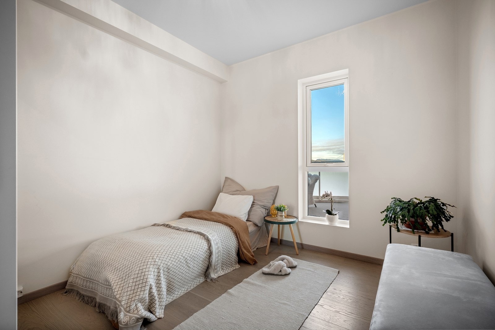 Det tredje soverommet måler 9,2 m². Galleribilde