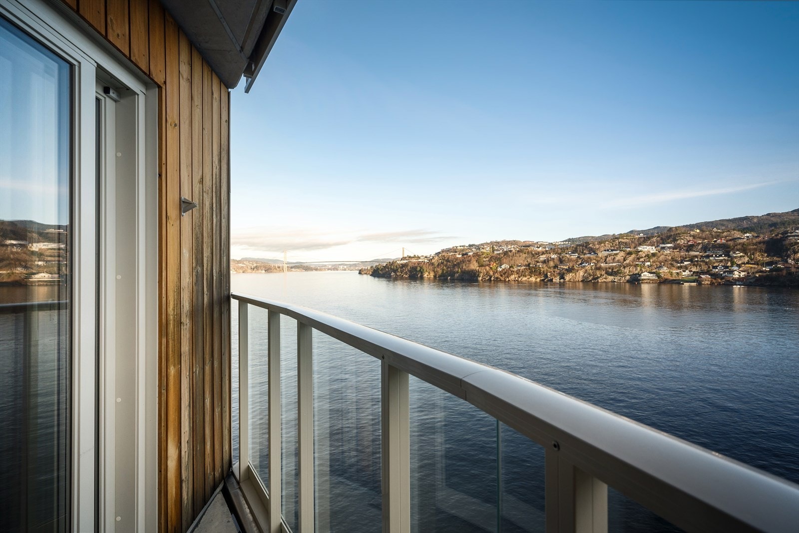 Flott utsikt fra den tredje balkongen også. Galleribilde
