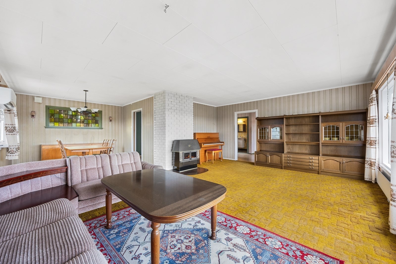 Det er god plass til flere sittegrupper. Galleribilde