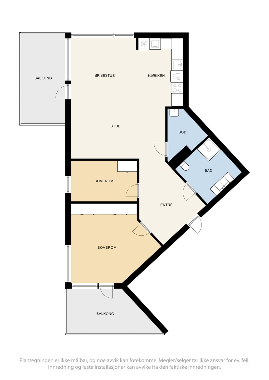 Plantegning. Galleribilde