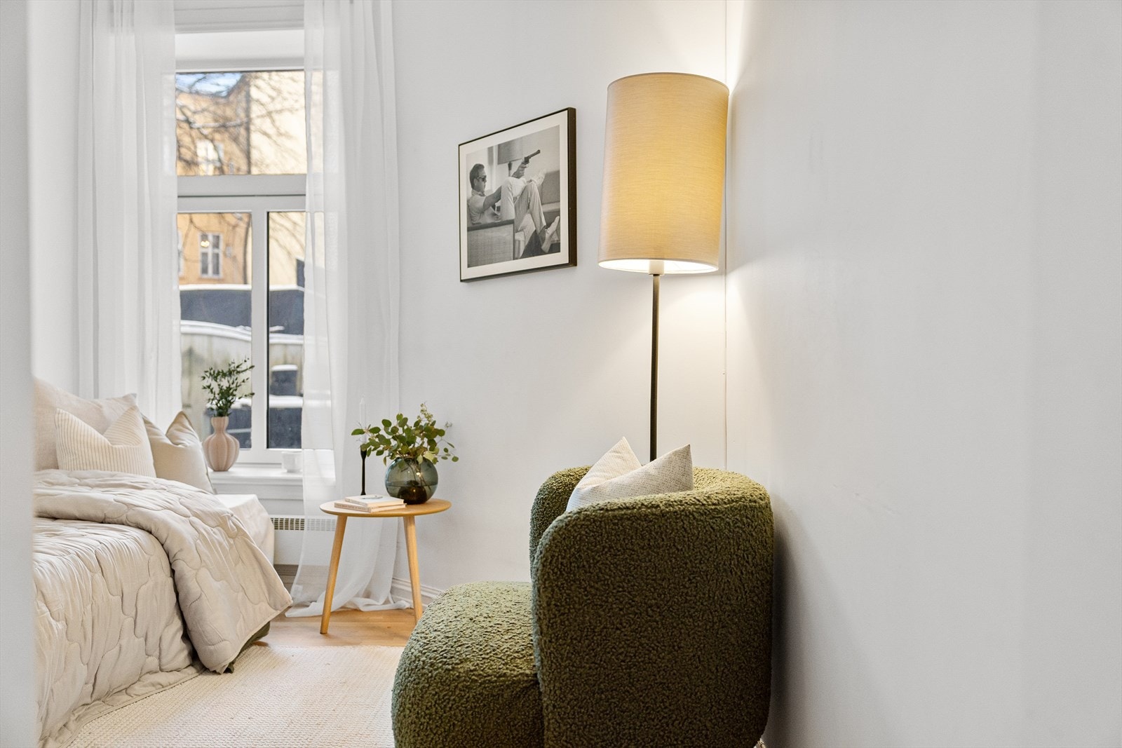 I stuen er det en takhøyde på opptil 2,91 meter. Galleribilde