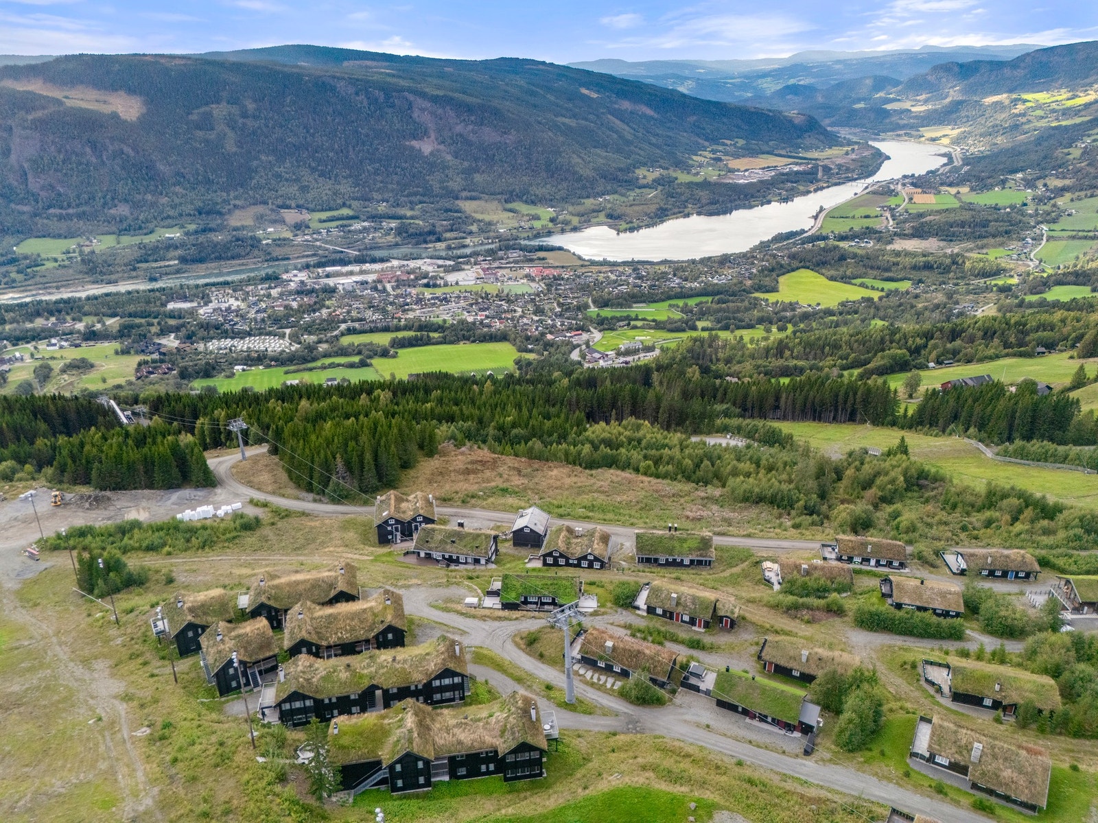 Rolig og fredelig område med storslått natur. Galleribilde