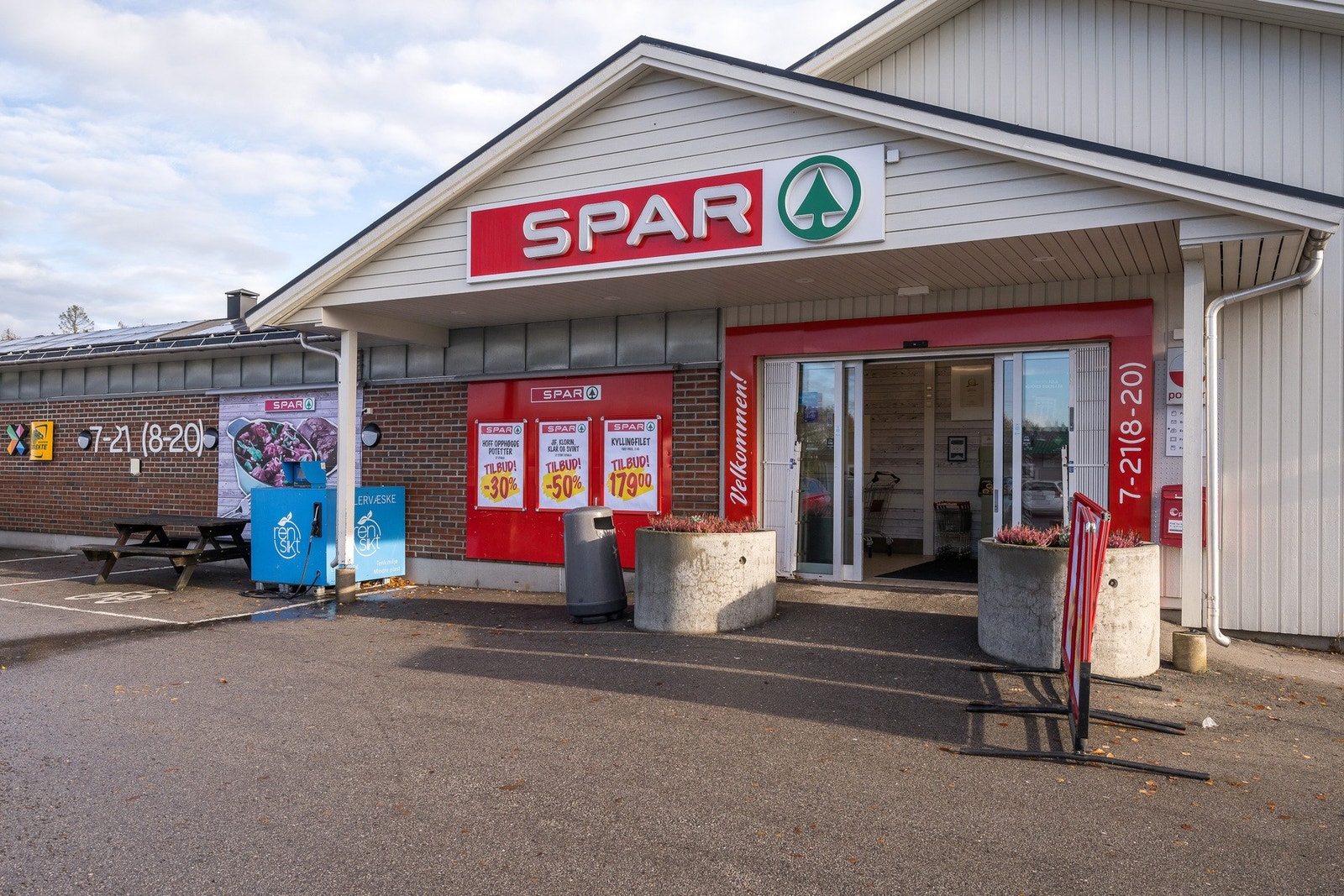 Kort vei også bort til Sparbutikken Galleribilde