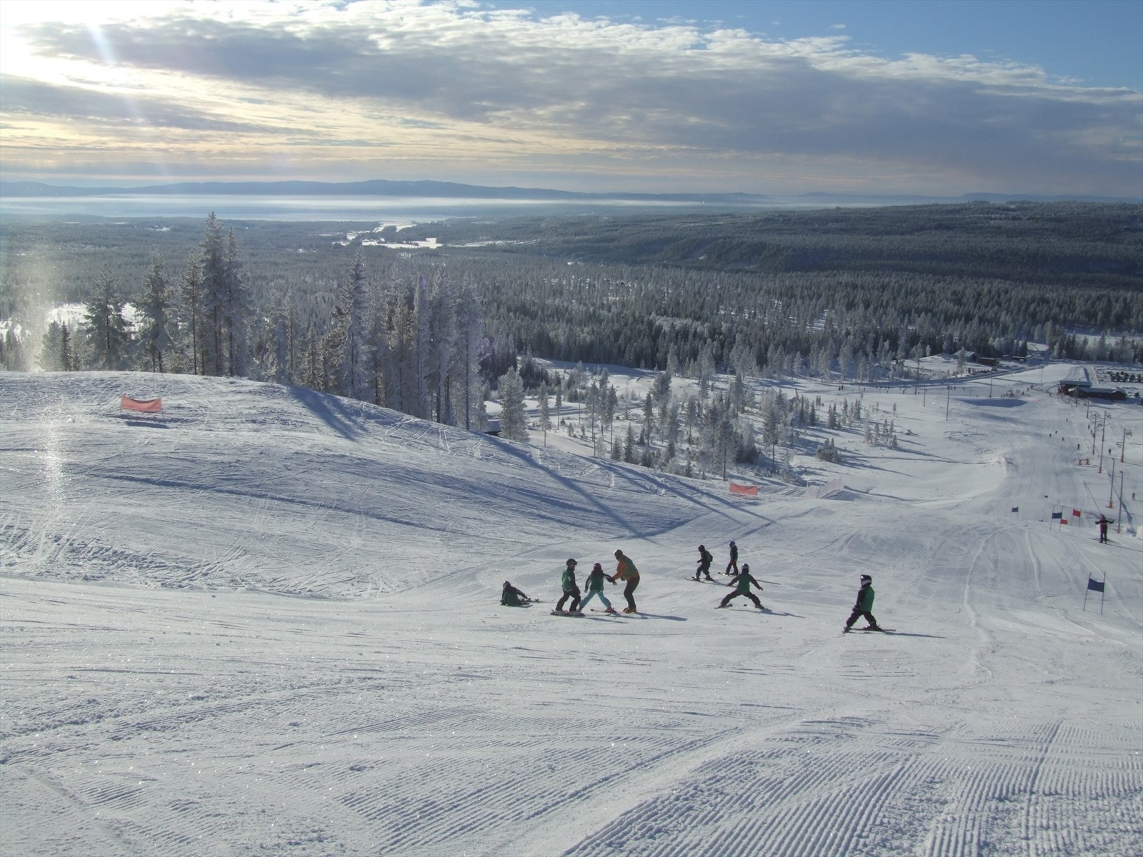 Skiskole på Furutangen Galleribilde