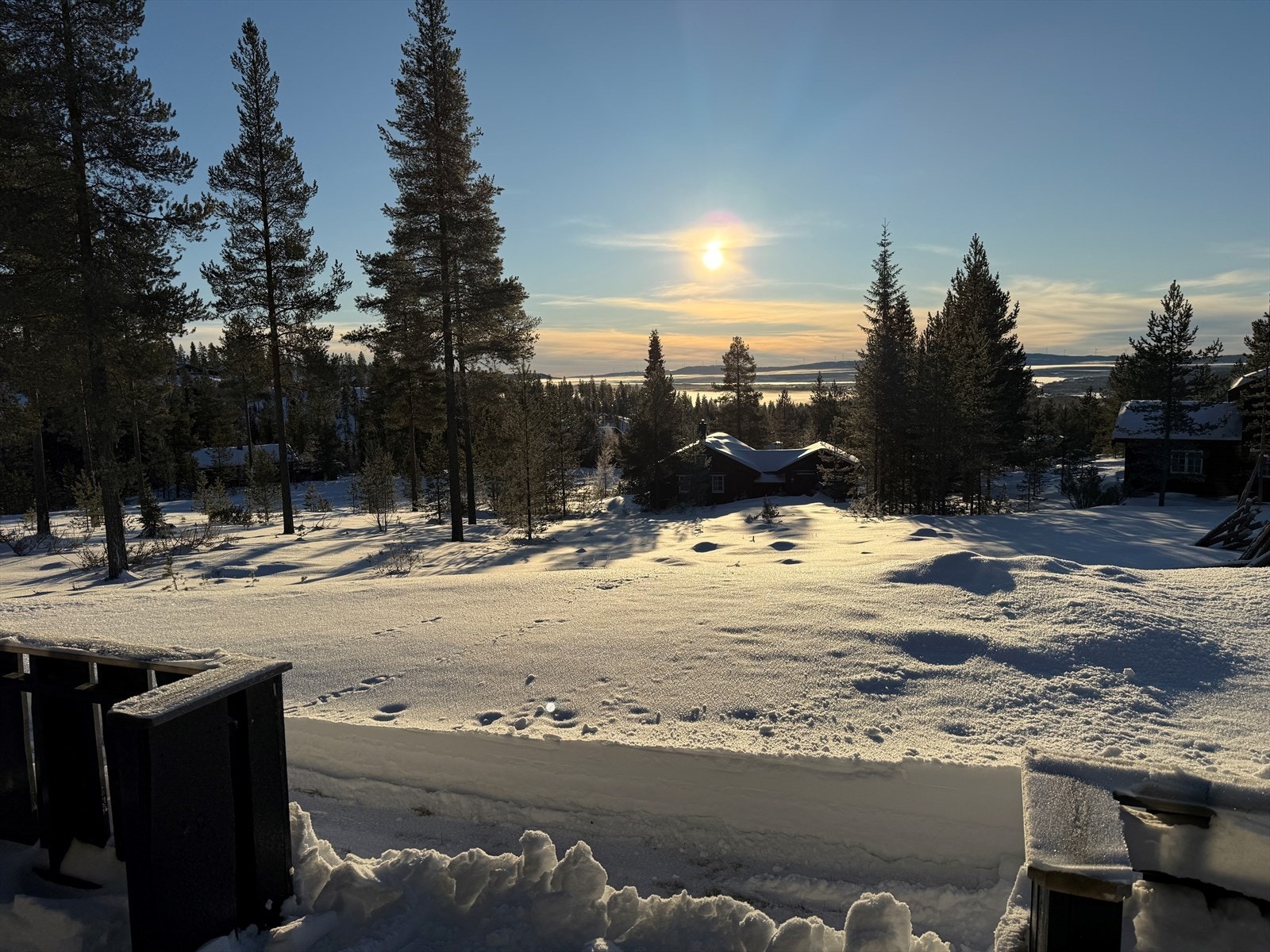 Utsikt vinter. Privat bilde Galleribilde