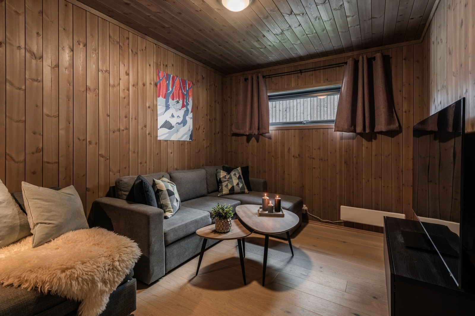 Soverom 3. Sovesofa og TV-stue Galleribilde