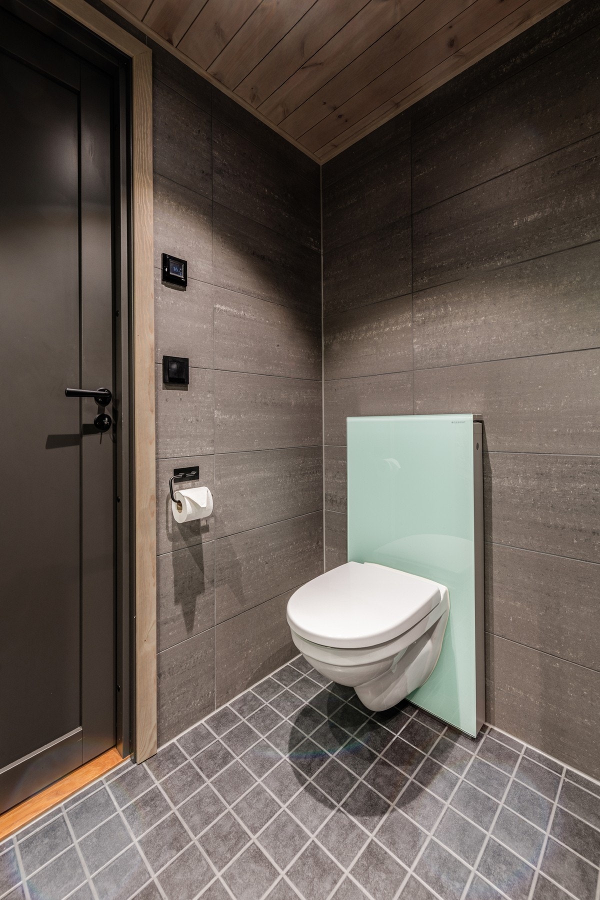 Vegghengt toalett Galleribilde