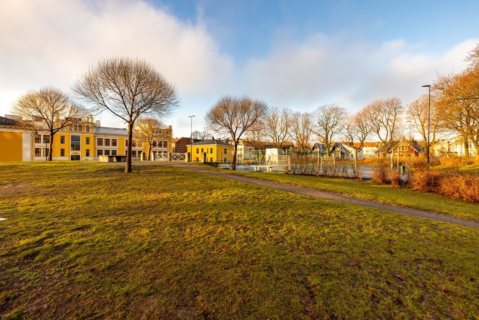 Nærområde, Uranienborg skole.
Foto: www.steffenrikenberg.no Galleribilde