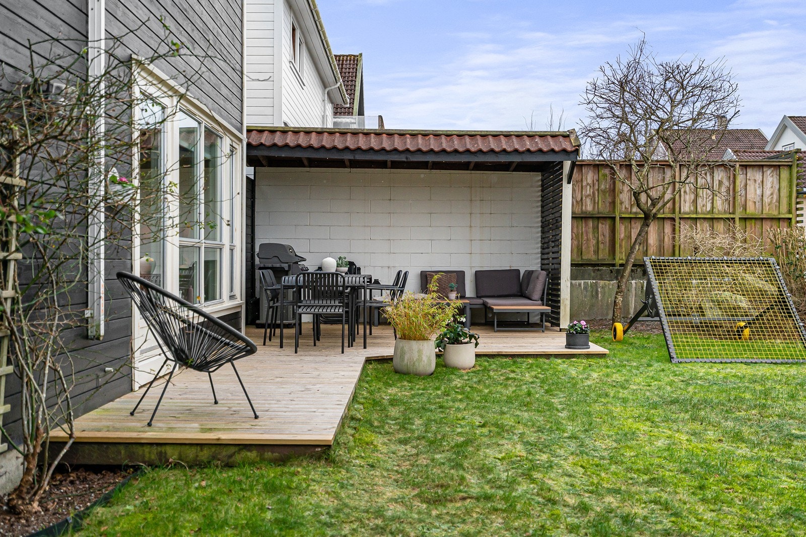 Overbygd uteareal Galleribilde