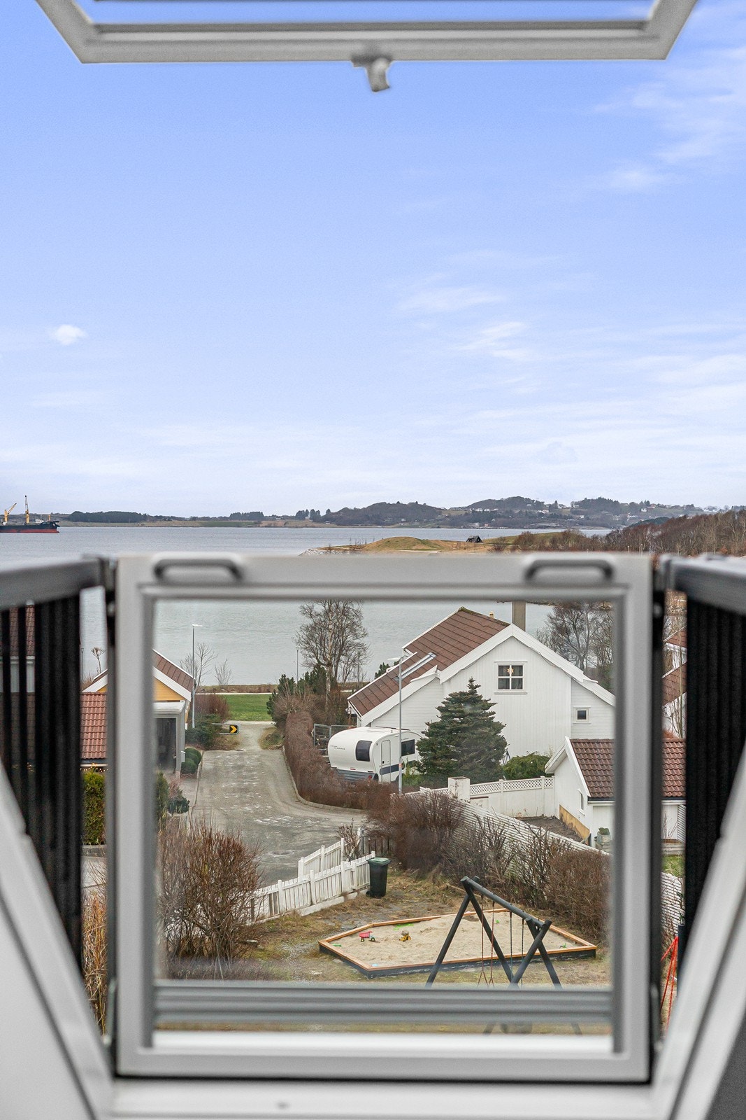 Loft: Her kan både solnedgang og utsikt nytes Galleribilde