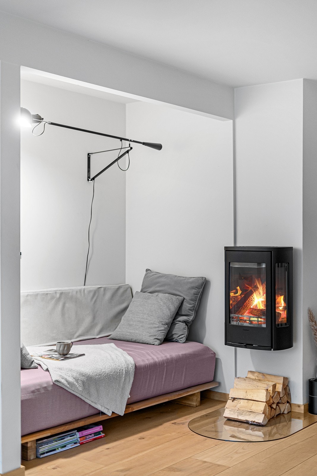 1. etg: Her kan en ta en velfortjent liten ettermiddagslur Galleribilde