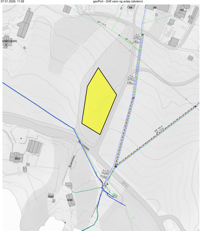 Kart vann og avløp Galleribilde