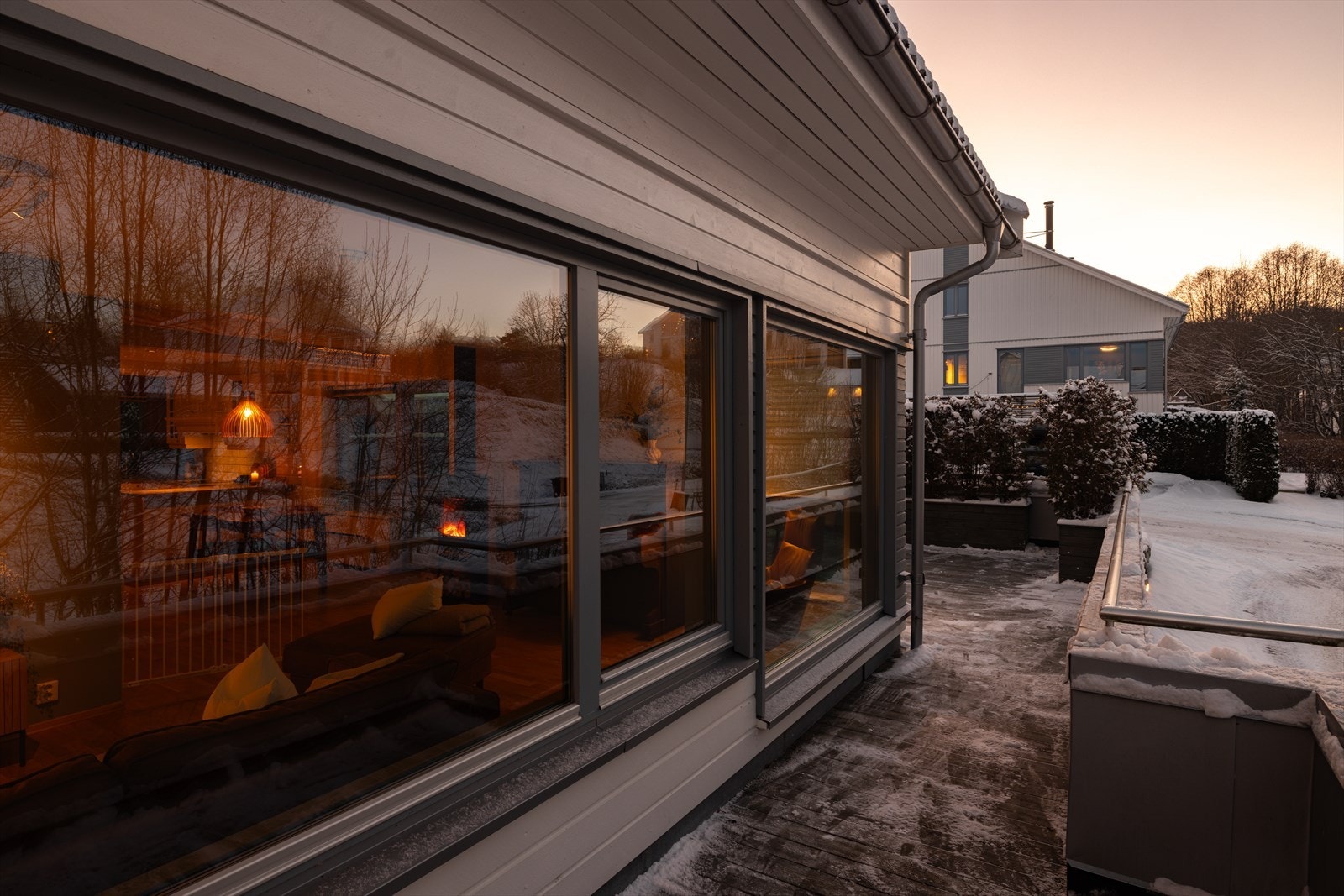 Den vestvendte beliggenheten sørger for svært gode solforhold utover ettermiddagen og kvelden. Galleribilde