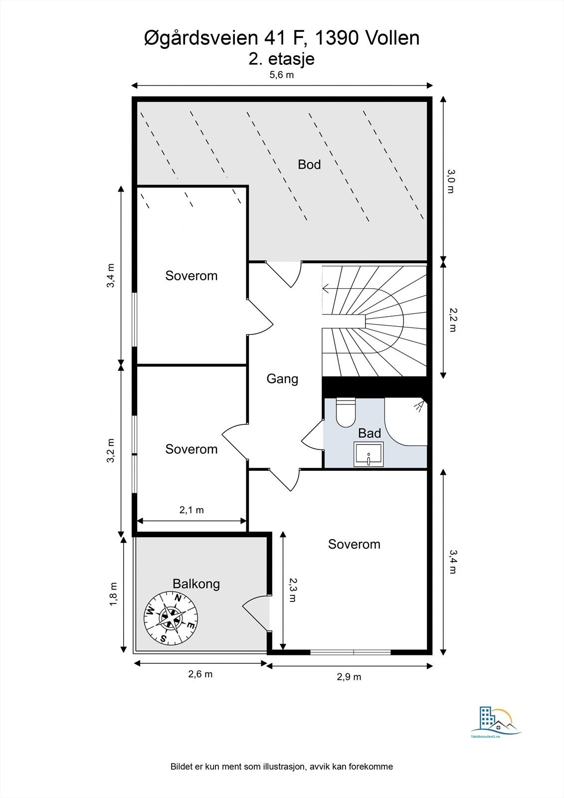 2. etasje. Galleribilde