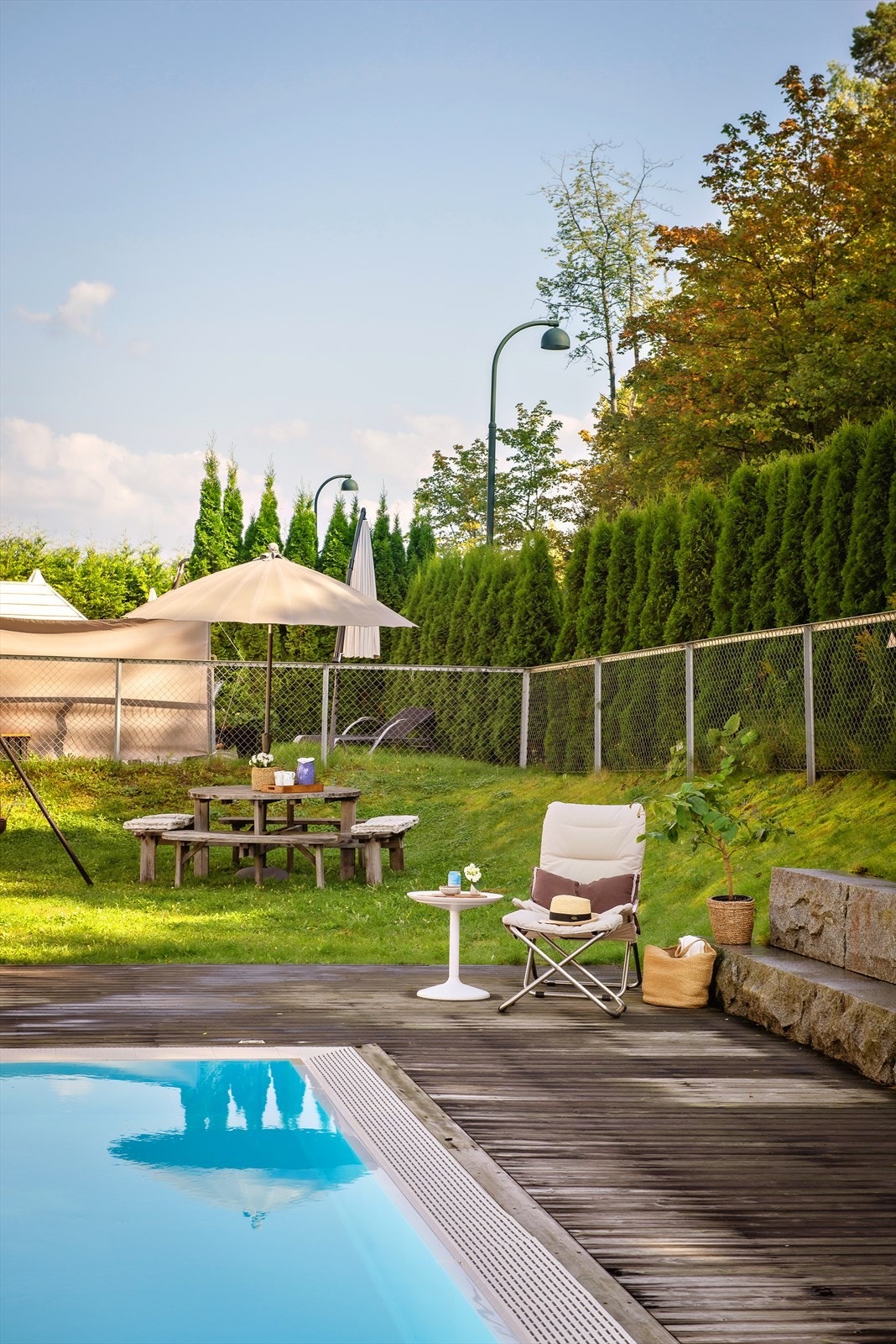 Et herlig sted å møte naboer eller ha venner på besøk. Galleribilde