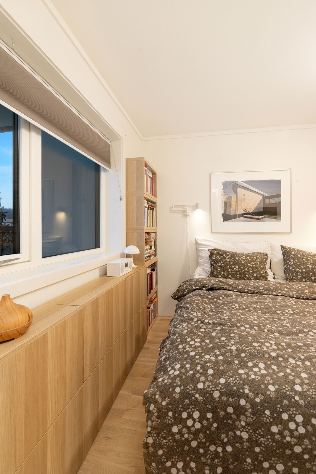 Oppbevaring på soverom Galleribilde