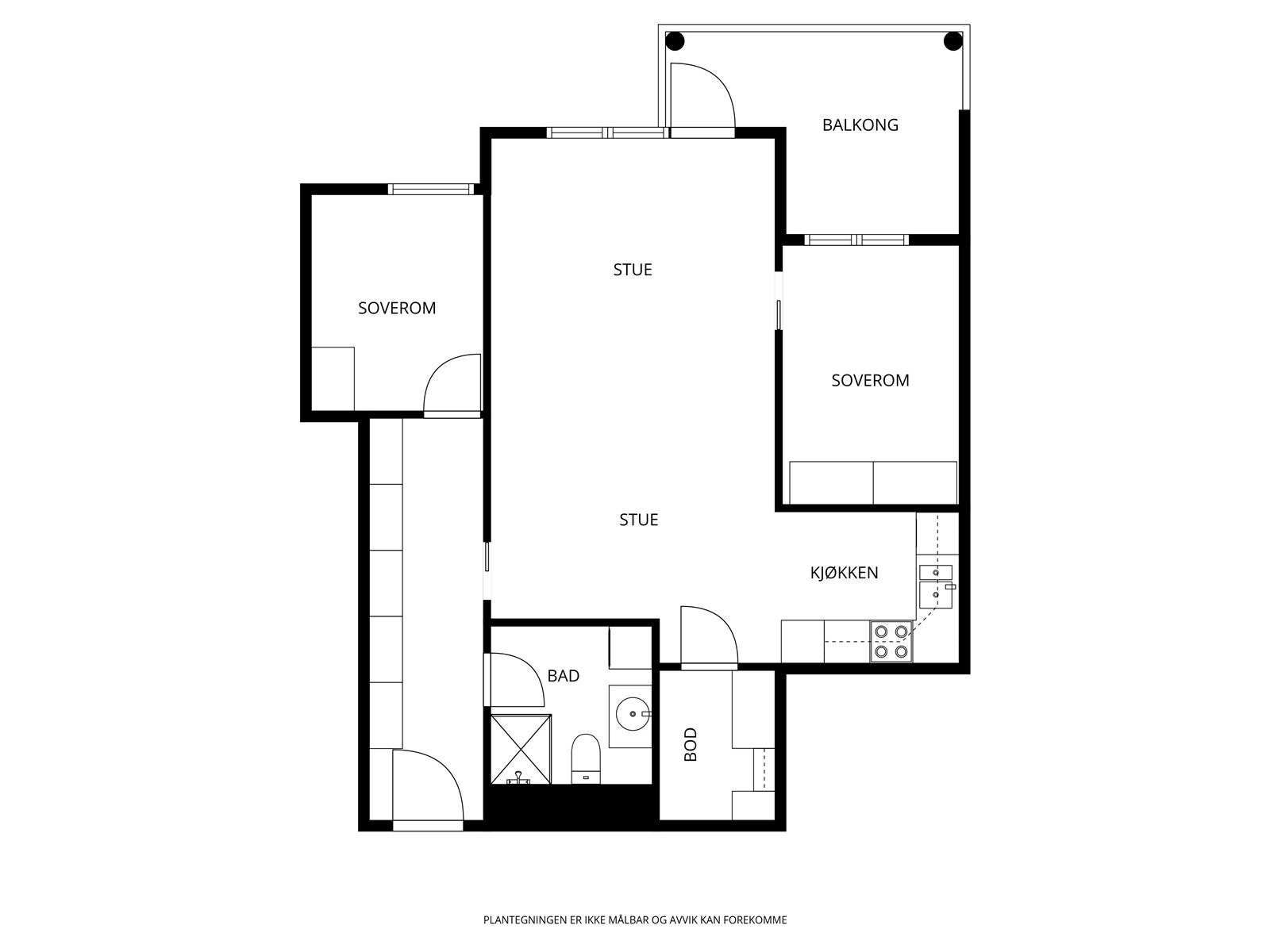 Plantegning Galleribilde