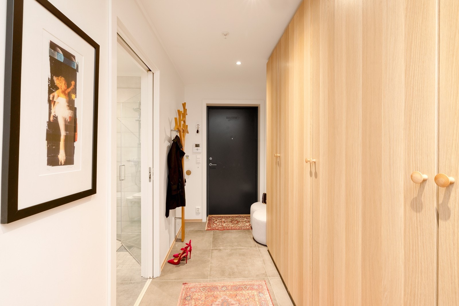 Gang med dør-calling Galleribilde