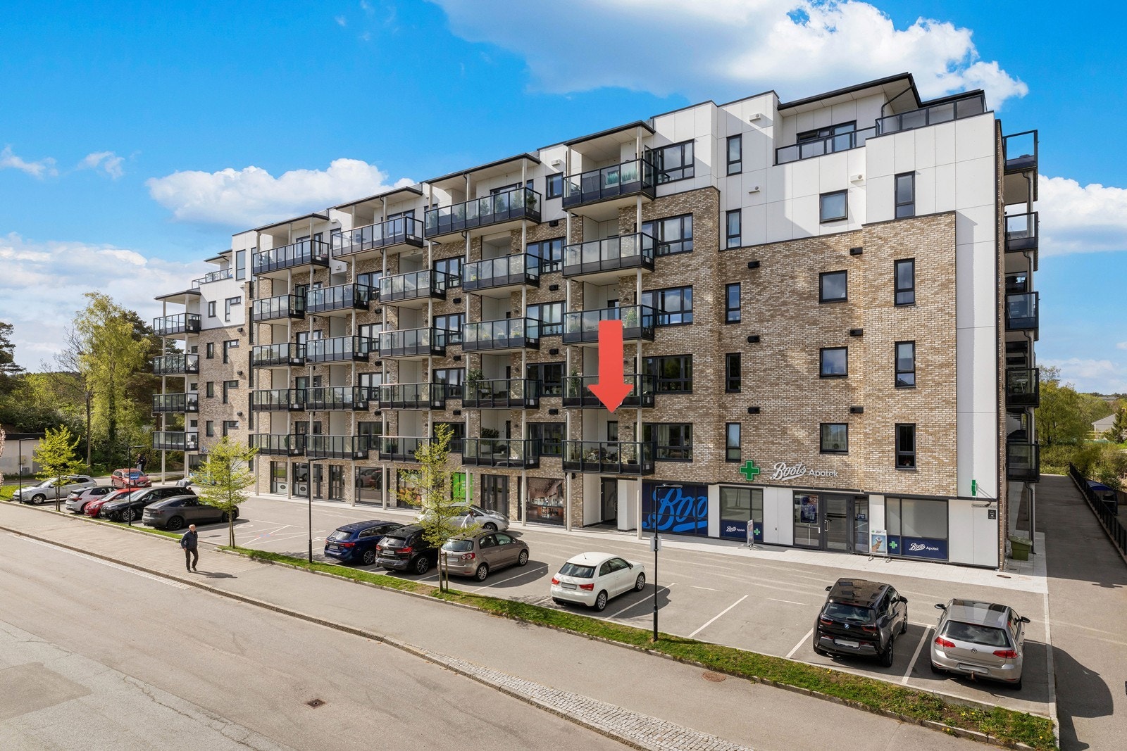 Flott 3-roms leilighet beliggende i byggets 2.etg. Galleribilde