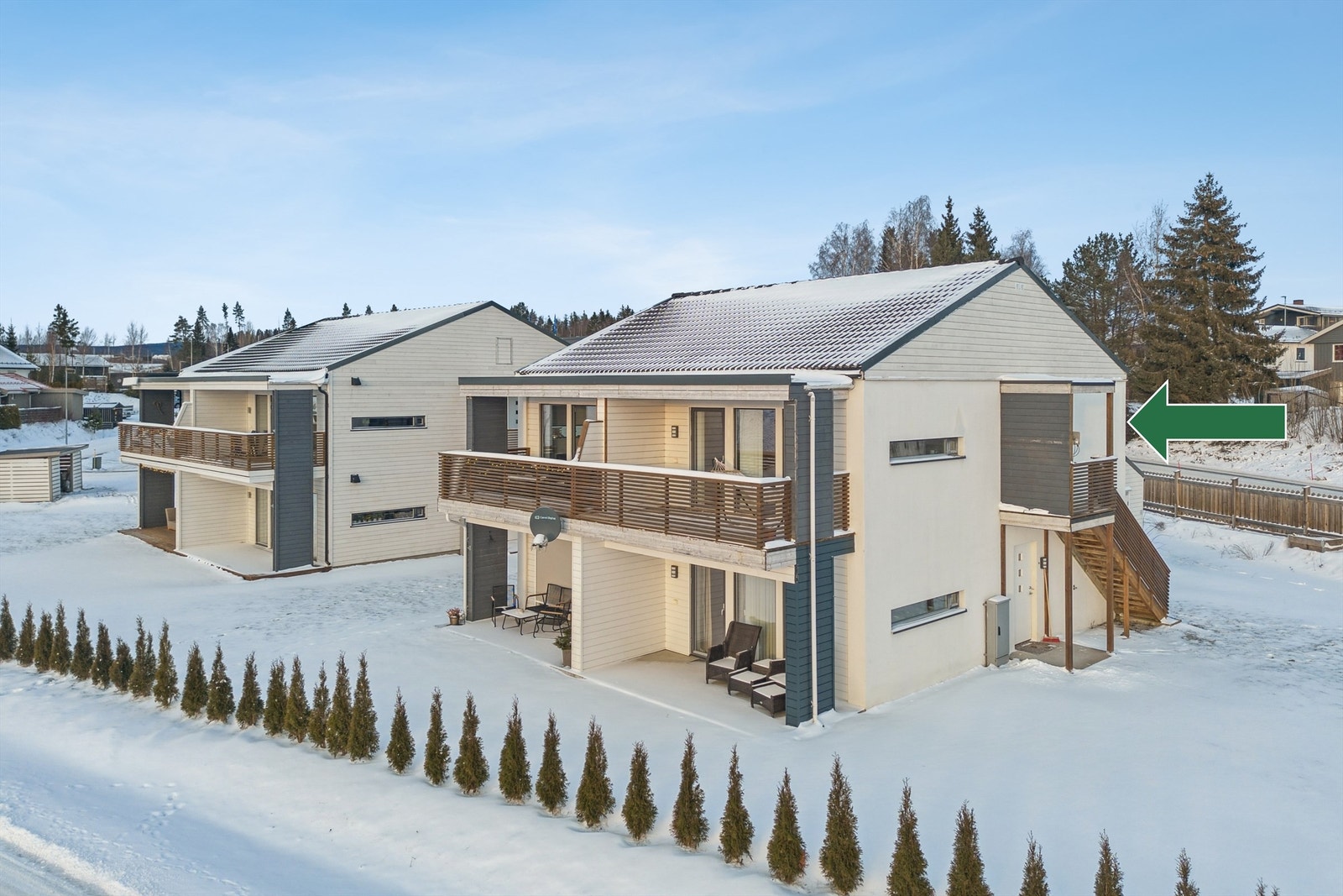 Velkommen til Østre Nordrehovskogen 1C - En lettstelt og tiltalende eierleilighet fra 2017. Galleribilde