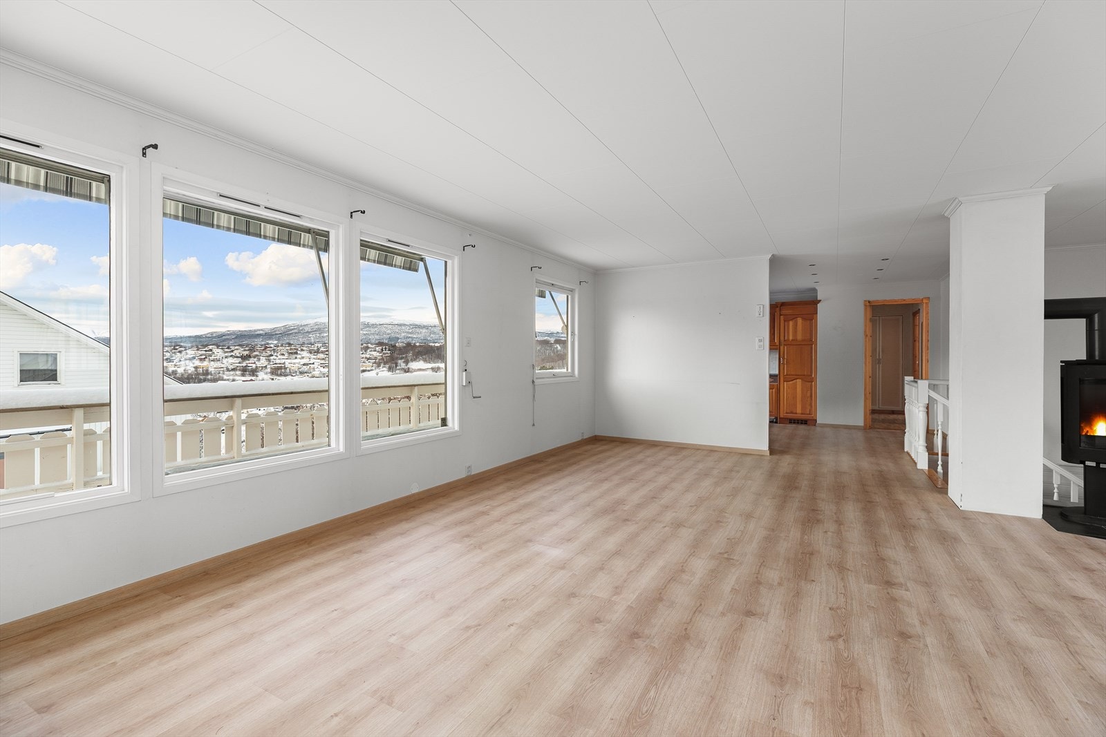 Vedovn av nyere dato i stuen Galleribilde