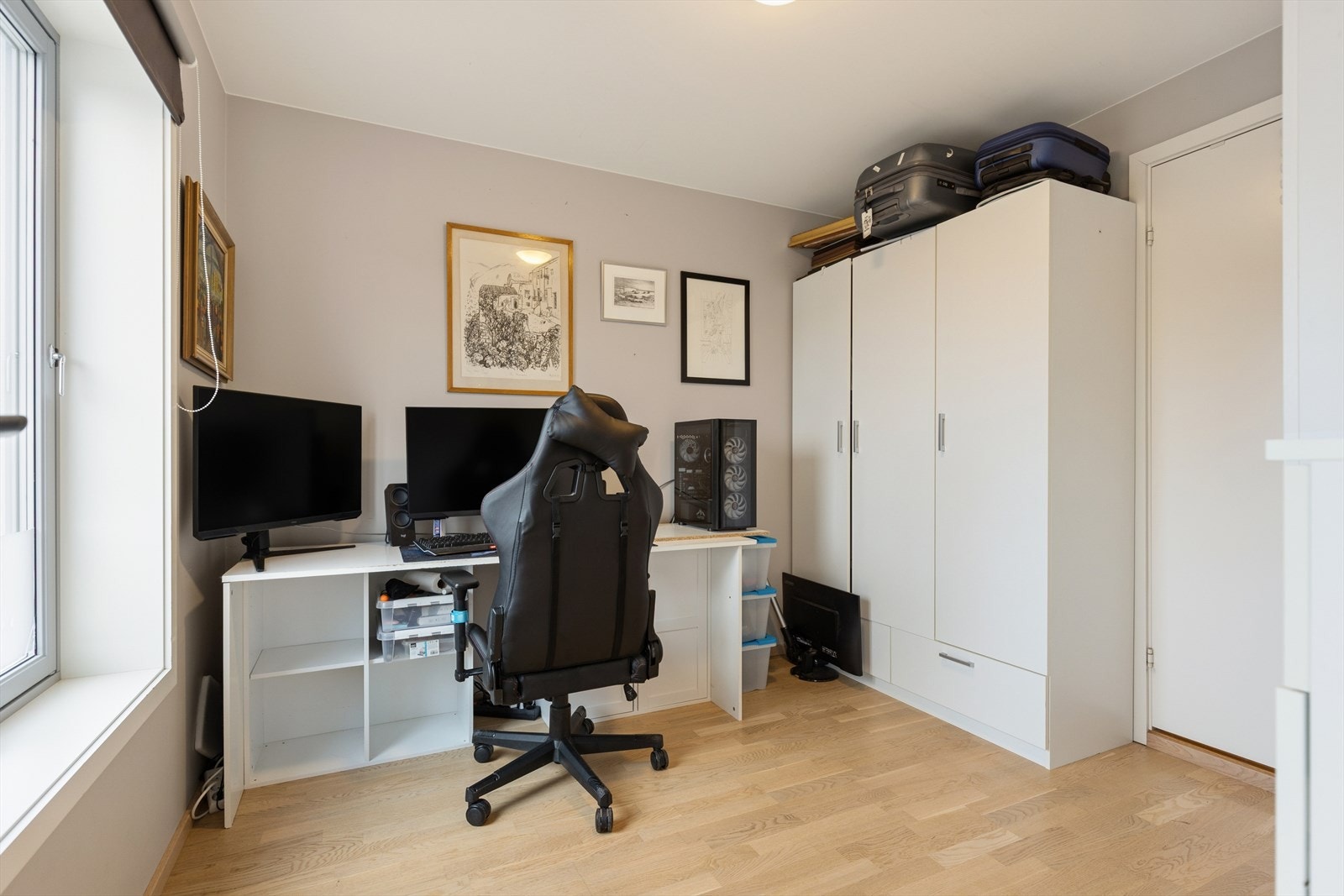 Rom er idag innredet som konto (ikke søkt godkjent). Galleribilde