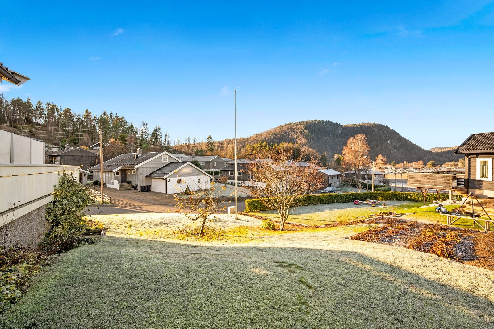 Her får du godt spillerom til å etablere bl.a. en kjøkkenhage. Galleribilde