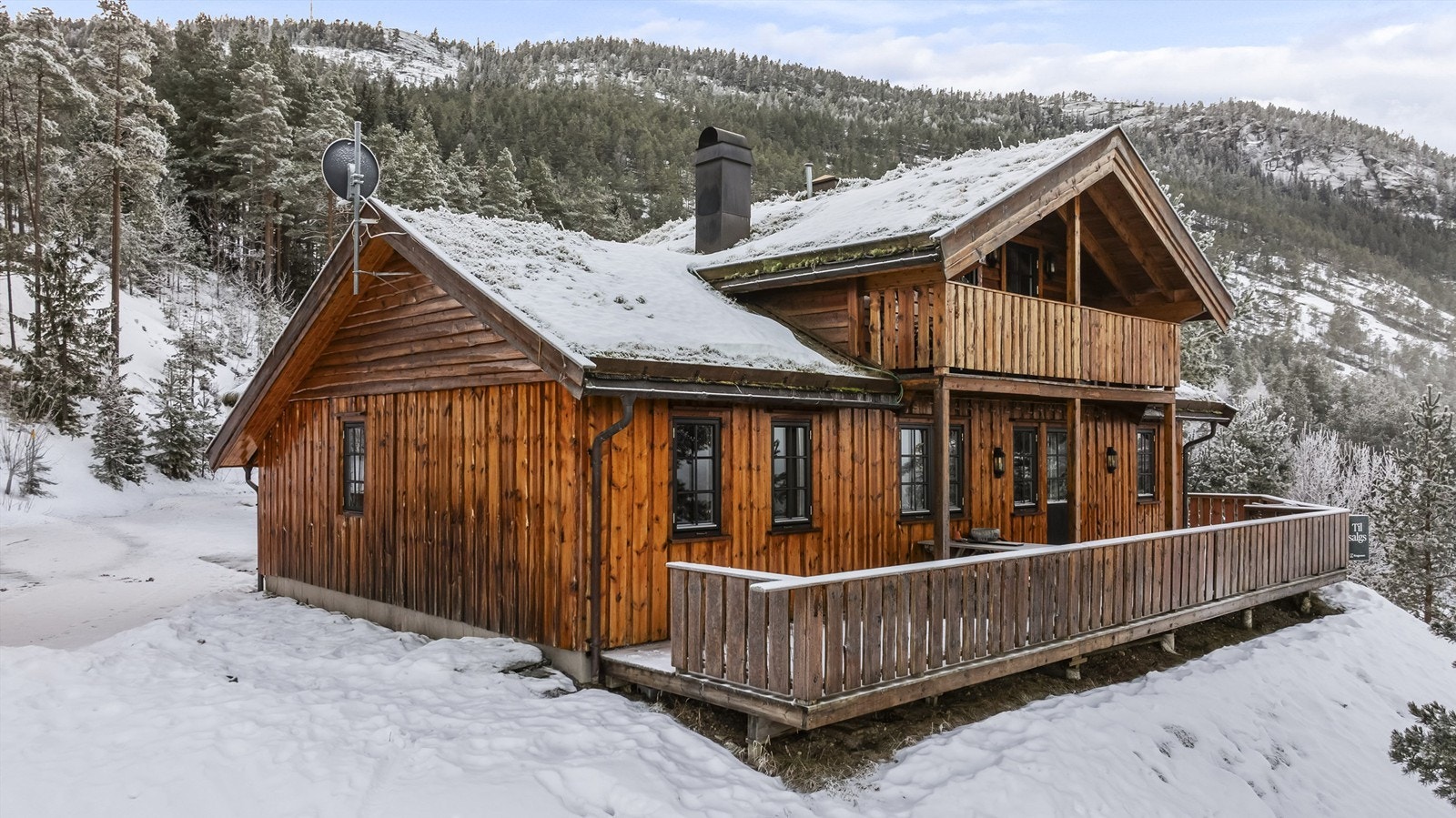 Usjenert og fint beliggende innerst i blindvei Galleribilde