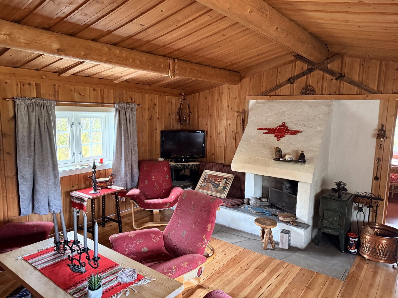 Stue/spisestue Galleribilde