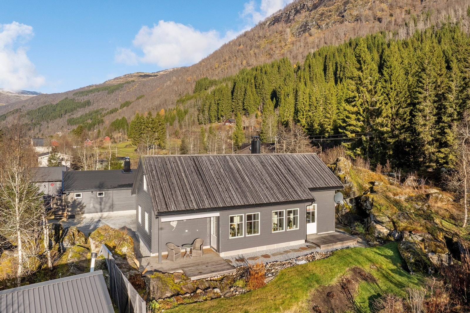 Den nyaste hytta stod ferdig i 2015 Galleribilde