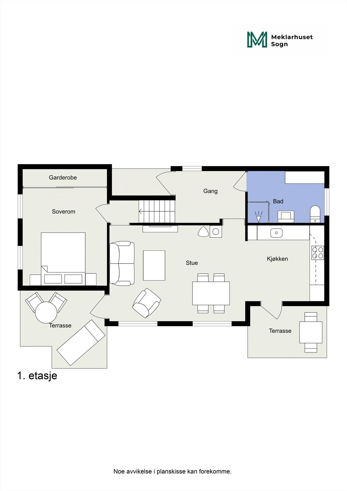 Planteikning Dalavegen 1171 Galleribilde