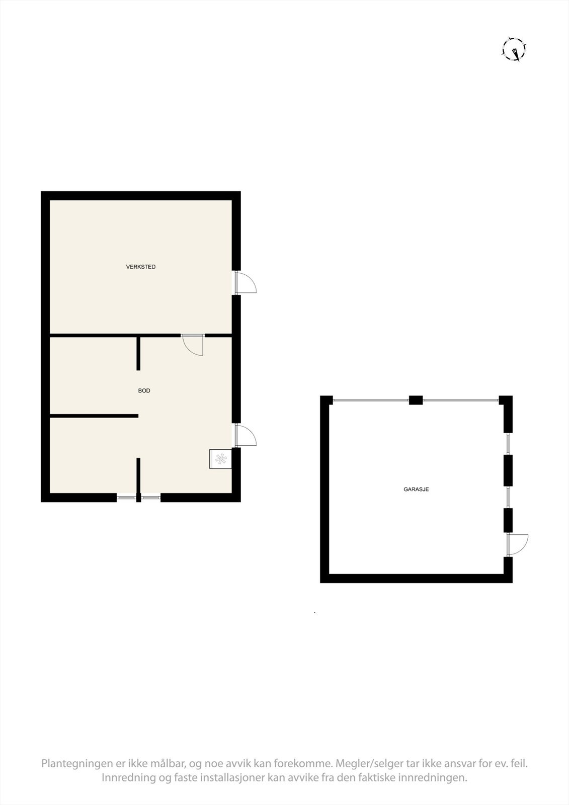 Plantegning. Galleribilde